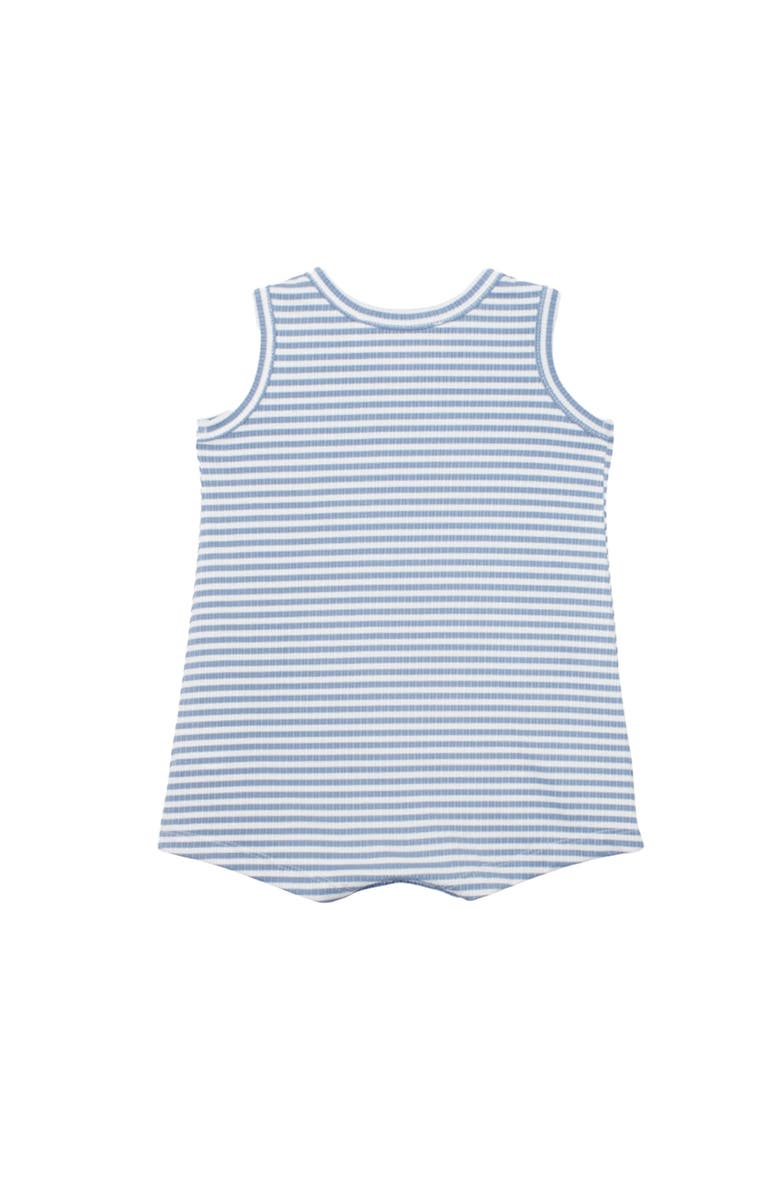 Beckett and Bear Eli Sleeveless Romper, Alternate, color, Blue