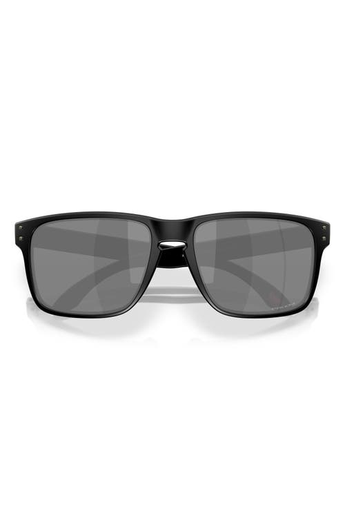 Oakley Prizm™ Grey Everyday 61mm Rectangular Sunglasses In Matte Black Prizm Black