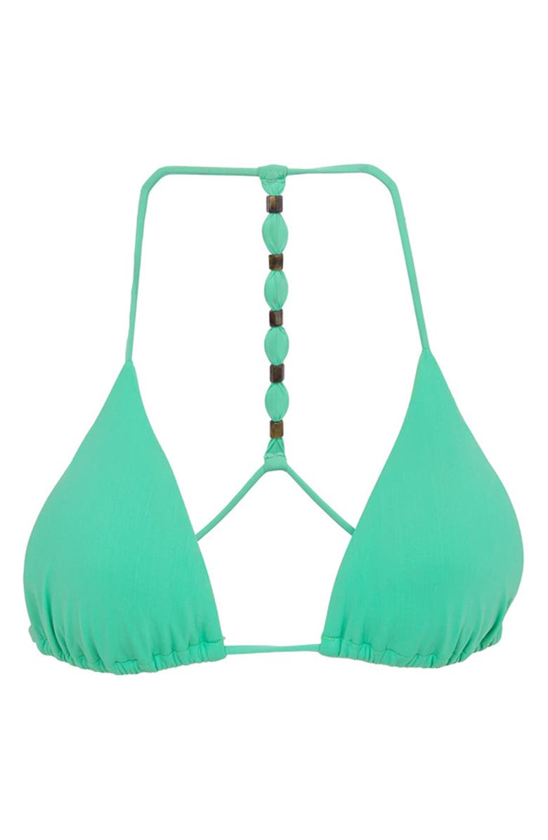 ViX Paula Hermanny Dora Triangle T-Back Bikini Top, Alternate, color, 