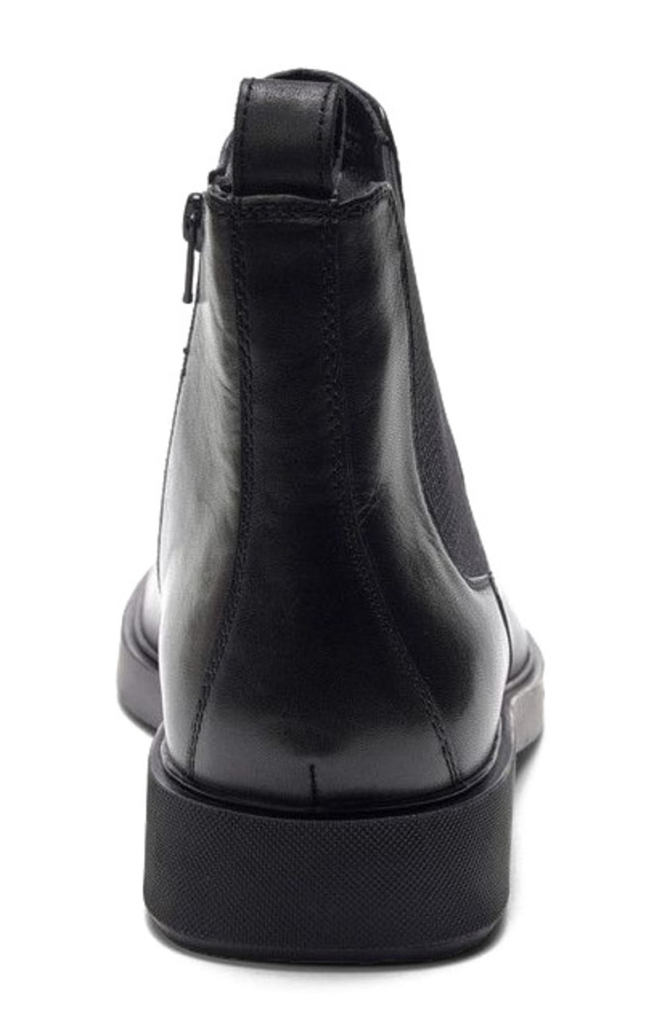 A. Veer Lenox Chelsea Boot, Alternate, color, Black Leather