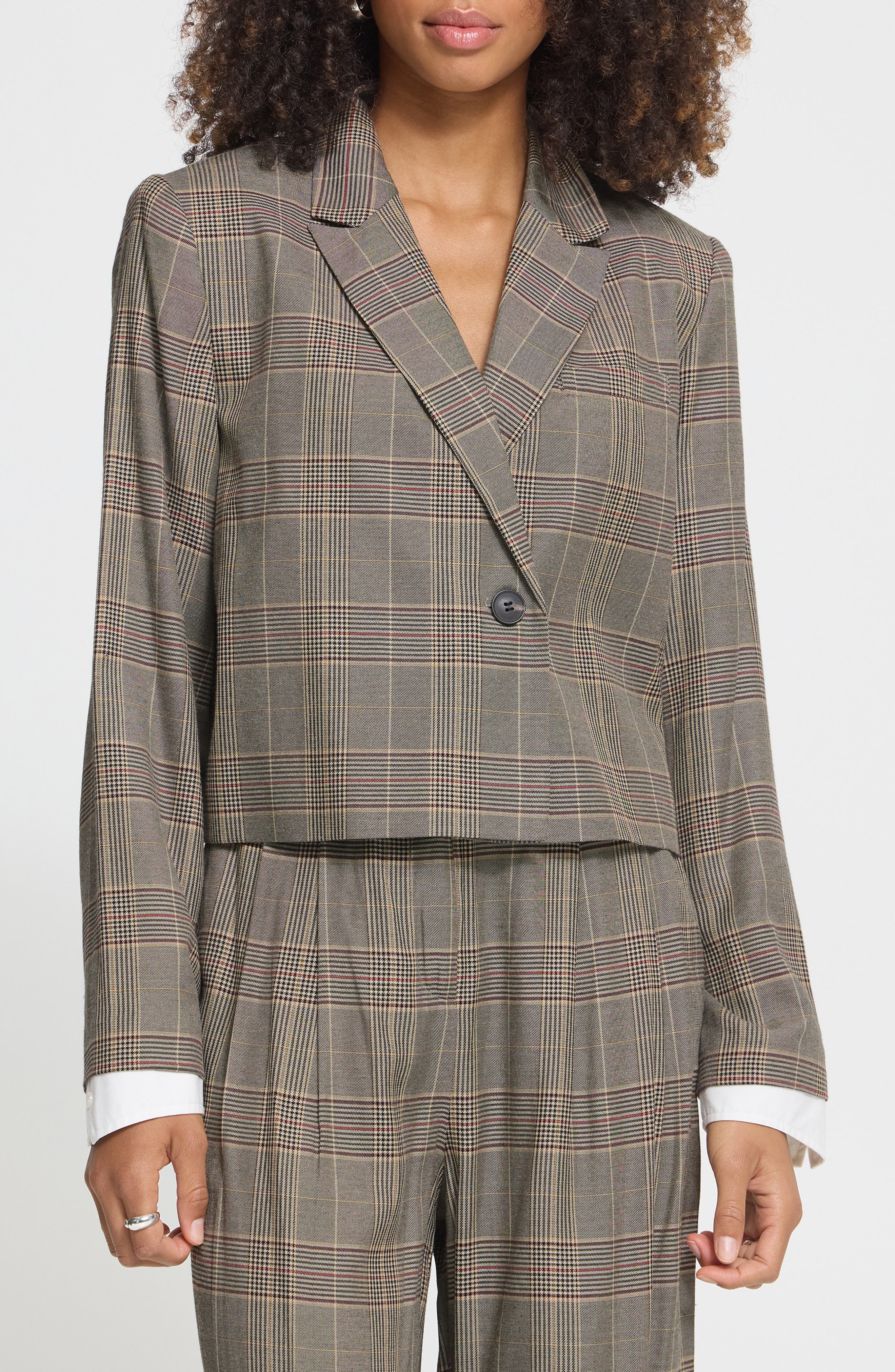selected BLACK/TOASTED CHECK