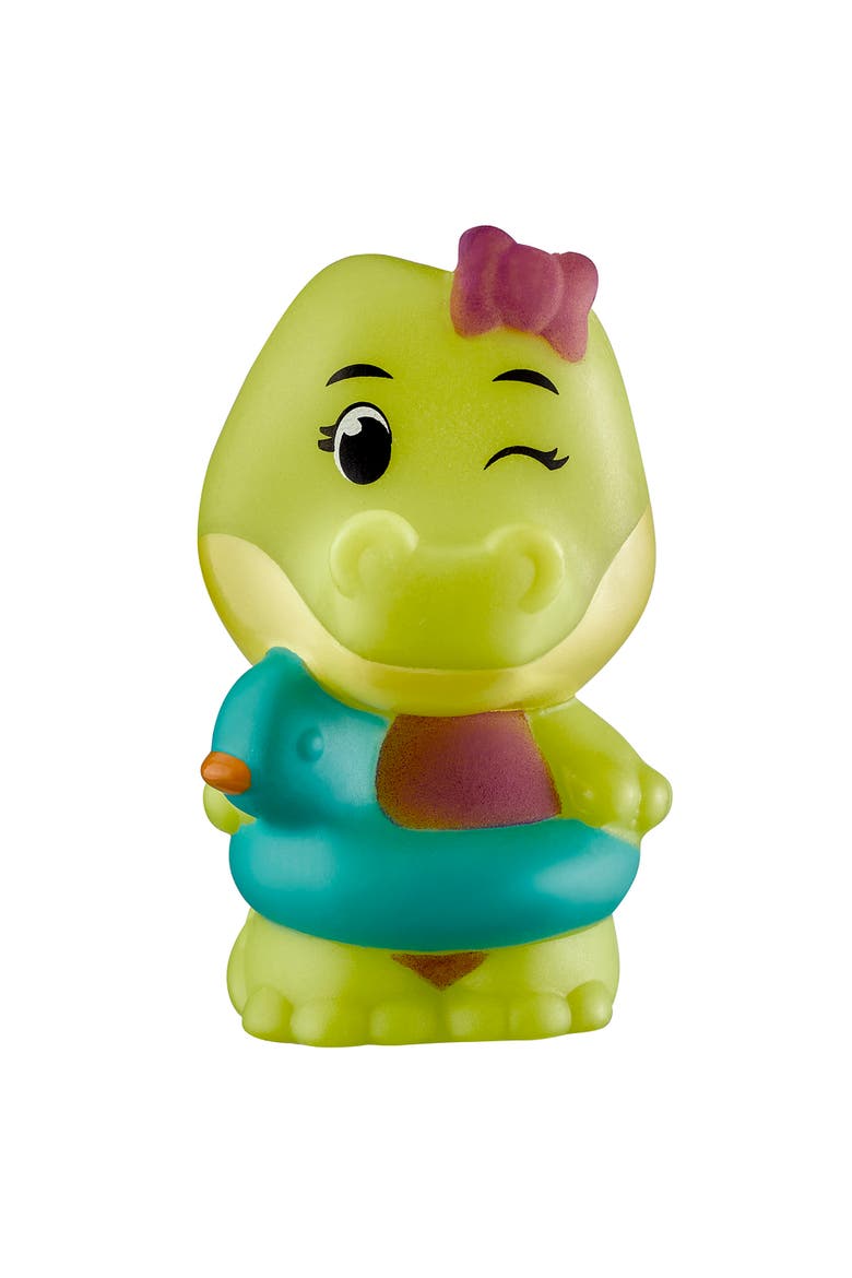 Crocodile Family 4 Mini Figures, Colorchanging, Playset 18Mo+, Alternate, color, Multicolored