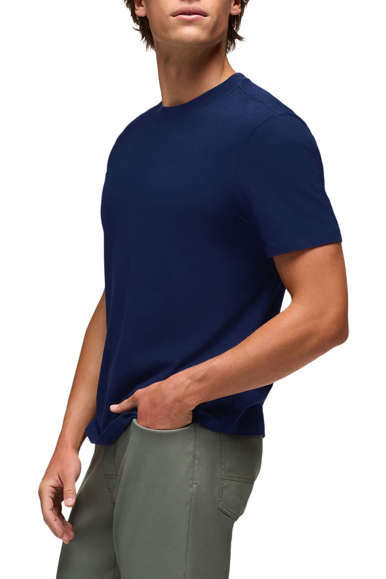 Everyday Short Sleeve Regenerative Organic Cotton T-Shirt, Alternate, color, CAPULET BLUE