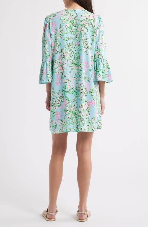 Lilly Pulitzer ® Danika Floral Minidress In Multi Sun Of A Bun