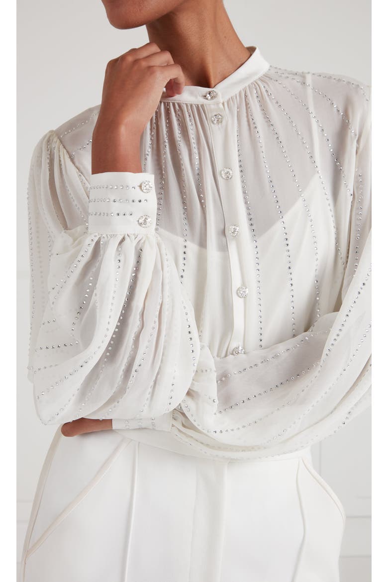 Villanelle Shirt, Alternate, color, Ivory