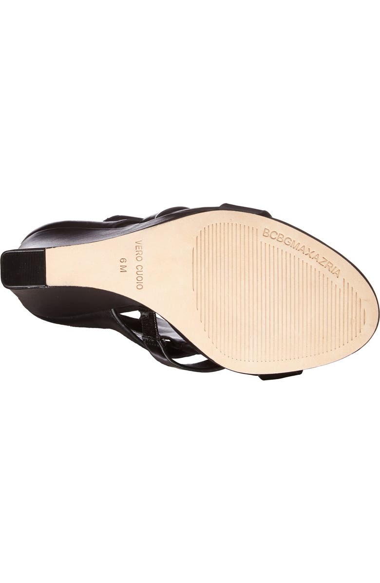 BCBGMAXAZRIA 'Lidelle' Wedge Sandal, Alternate, color,
