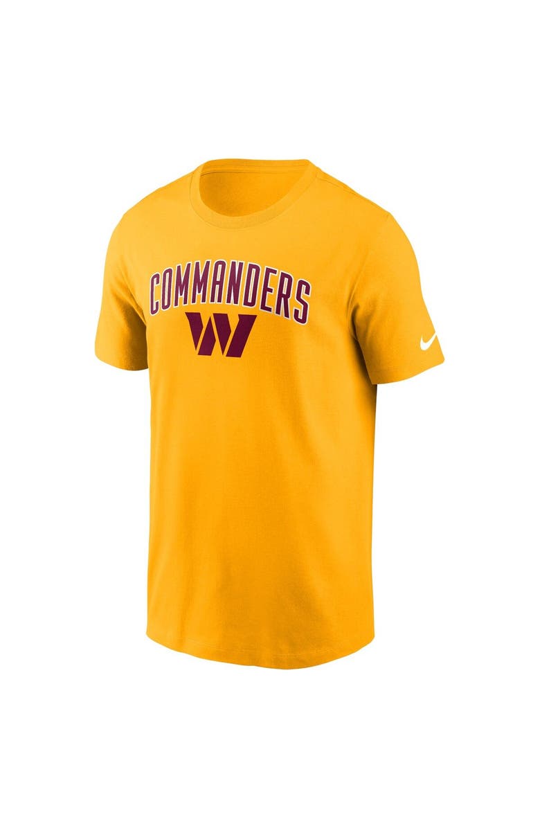 Nike Men's Nike Gold Washington Commanders Team Athletic T-Shirt, Alternate, color, 