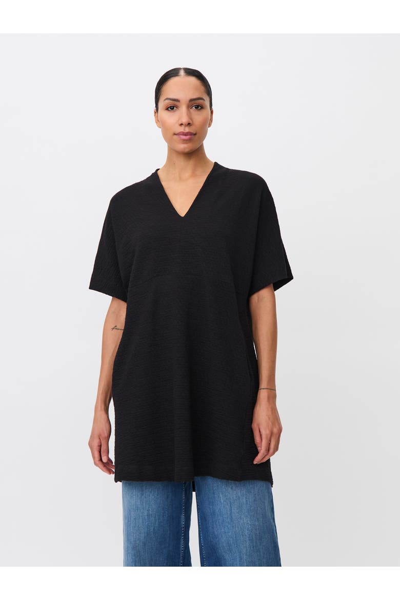 Magaldorix Jersey Tunic Top, Main, color, Black