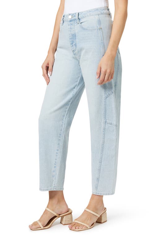 Habitual High Waist Crop Barrel Leg Jeans In Glacier