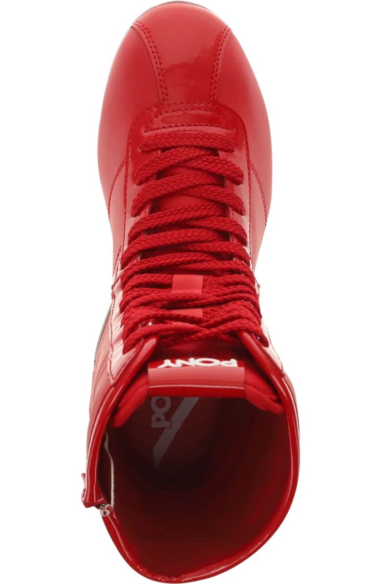 PONY KO-80 High Patent Sneakers, Alternate, color,