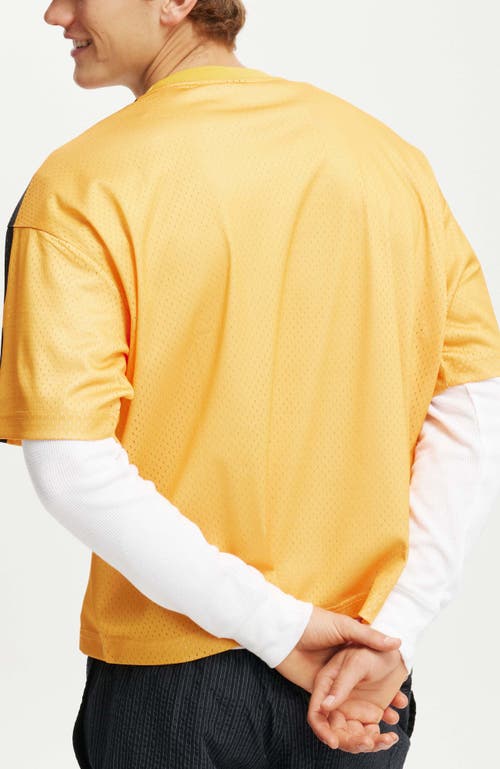 COTTON ON FOOTBALL JERSEY