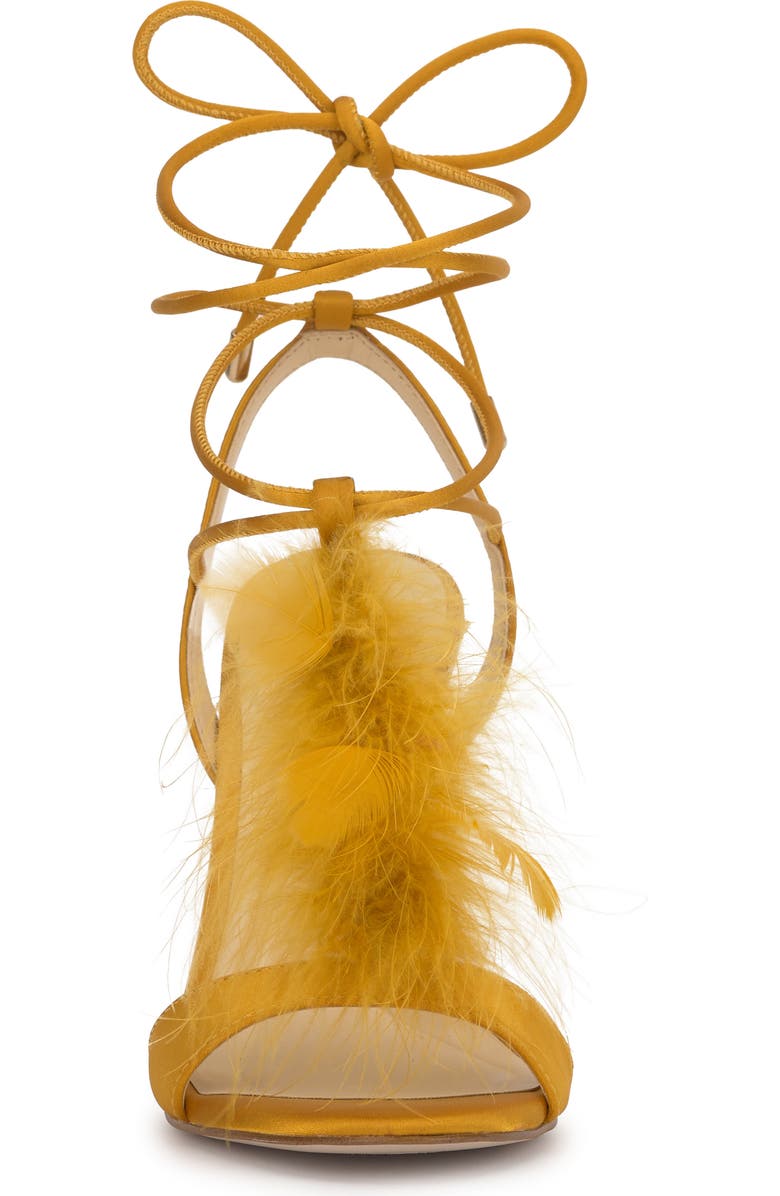 Jessica Simpson Jenzin Ankle Wrap Sandal, Alternate, color, Yellow 01