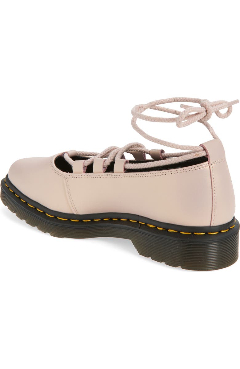 Dr. Martens Elphie II Lace-Up Flatform Shoe, Alternate, color, Pink