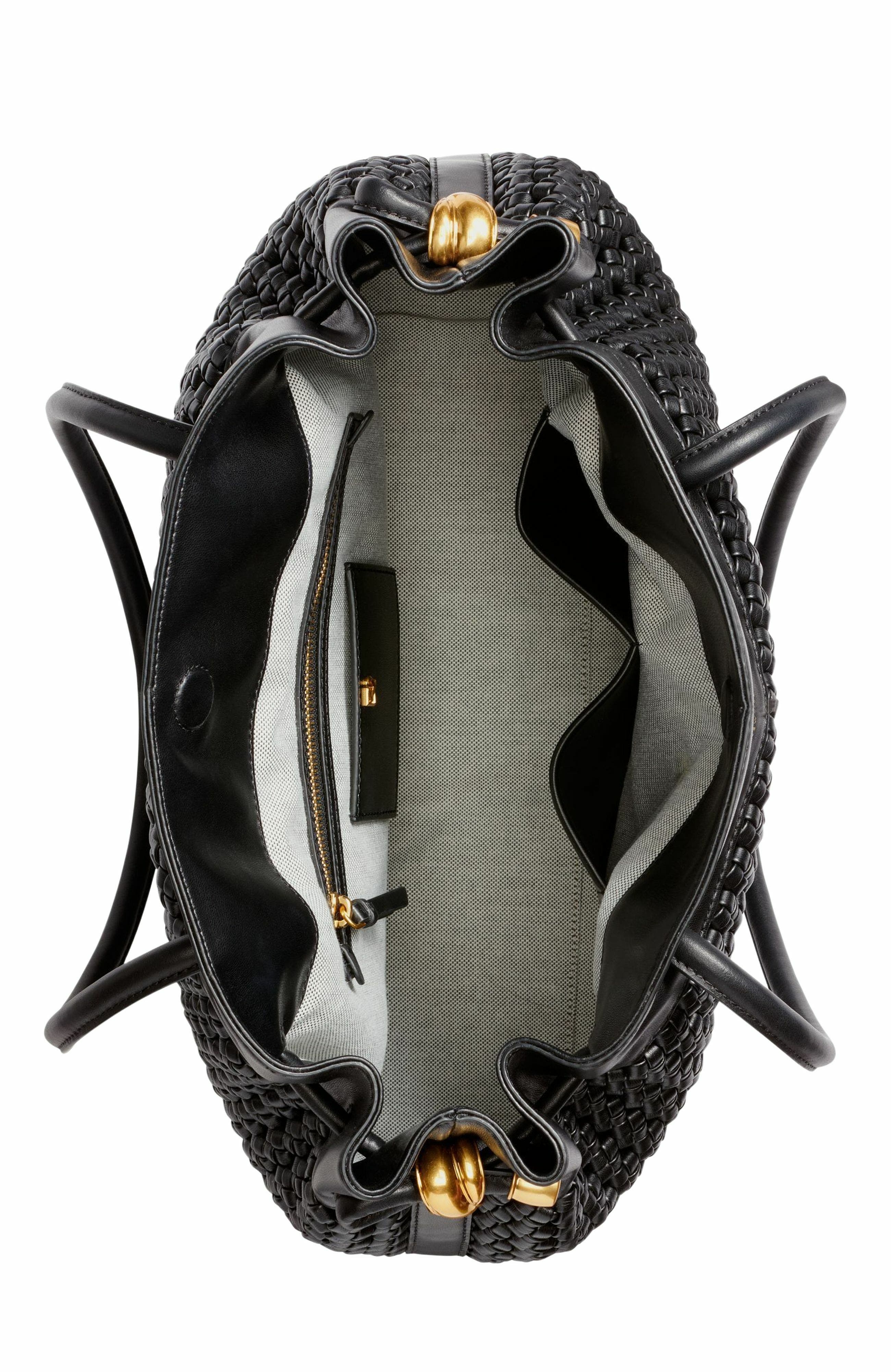 Donna Karan New York Cashmere Woven Tote, Alternate, color, 