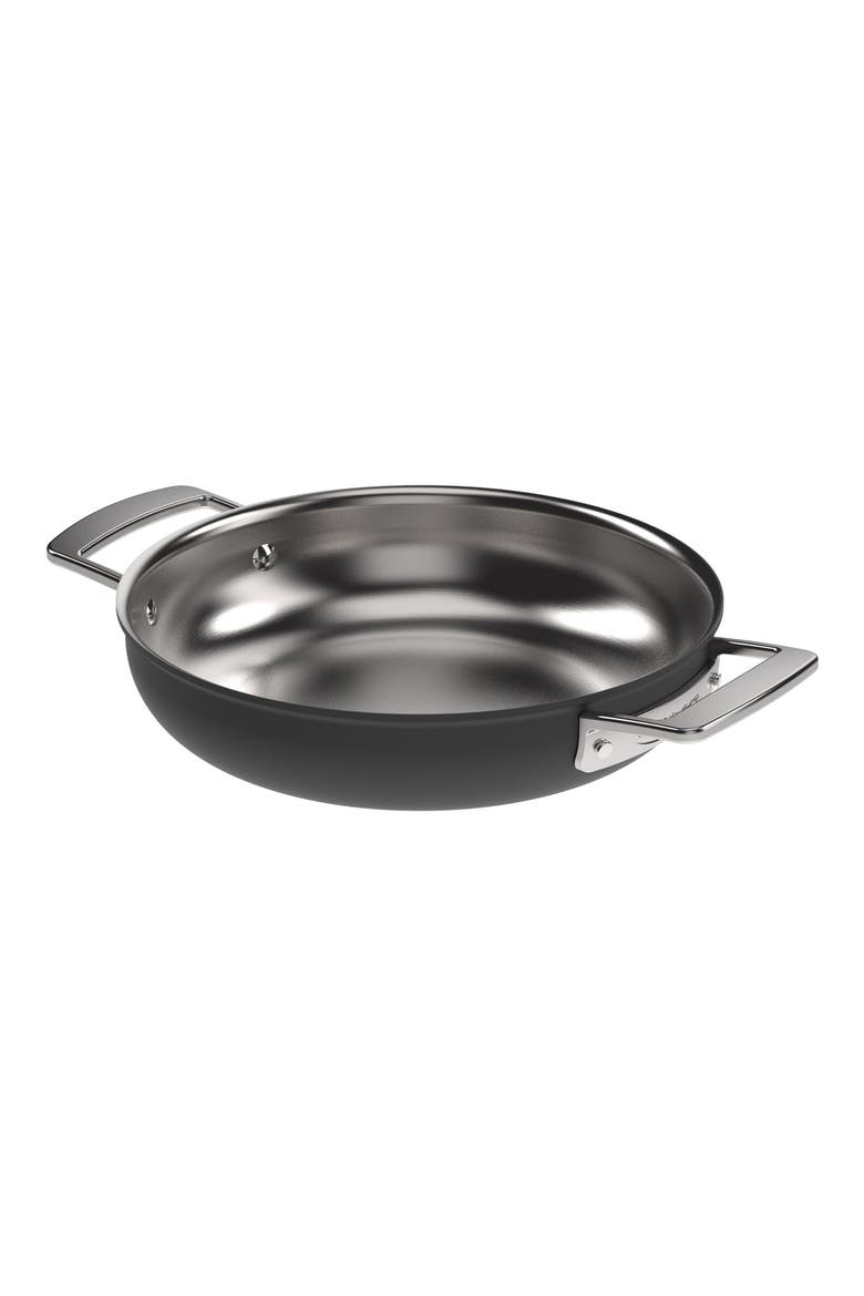 Black 5 Stainless Steel Skillet, Main, color, BLACK
