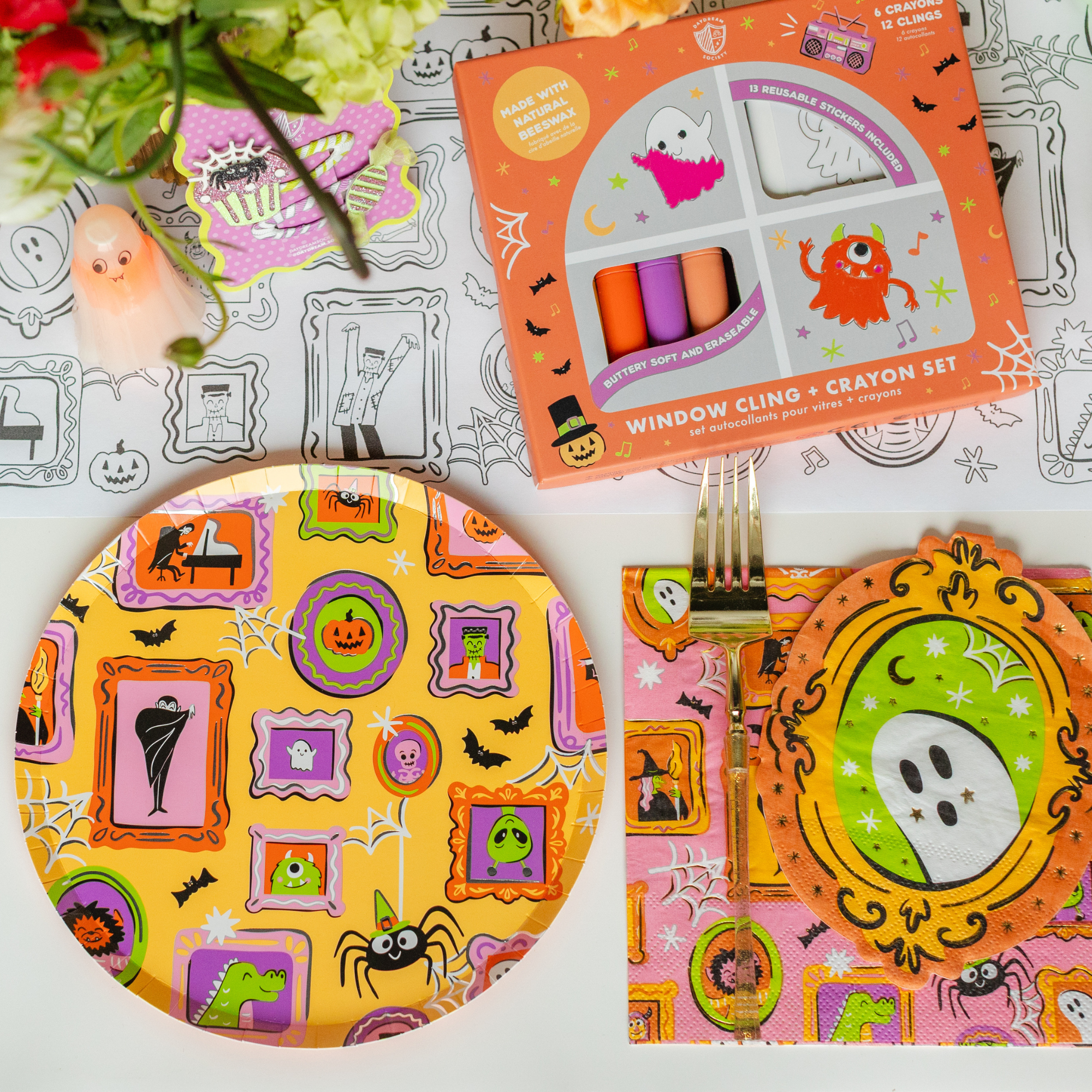 Daydream Society. Monster Mash Halloween Large Napkins | Nordstrom