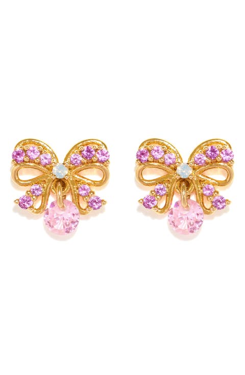 Love Knot Bow Stud Earrings