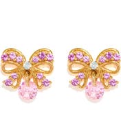 Girls Crew Love Knot Bow Stud Earrings