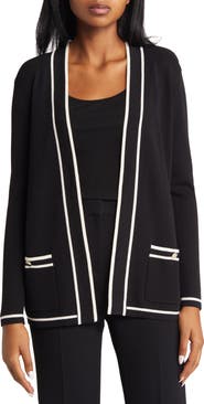 Anne Klein Malibu Tipped Cardigan