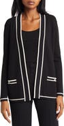 Anne Klein Malibu Tipped Cardigan