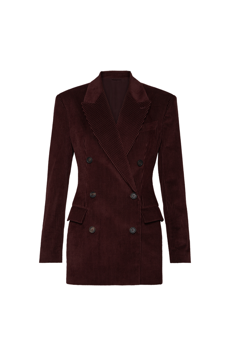 Brunello Cucinelli Corduroy blazer, Main, color, Burgundy