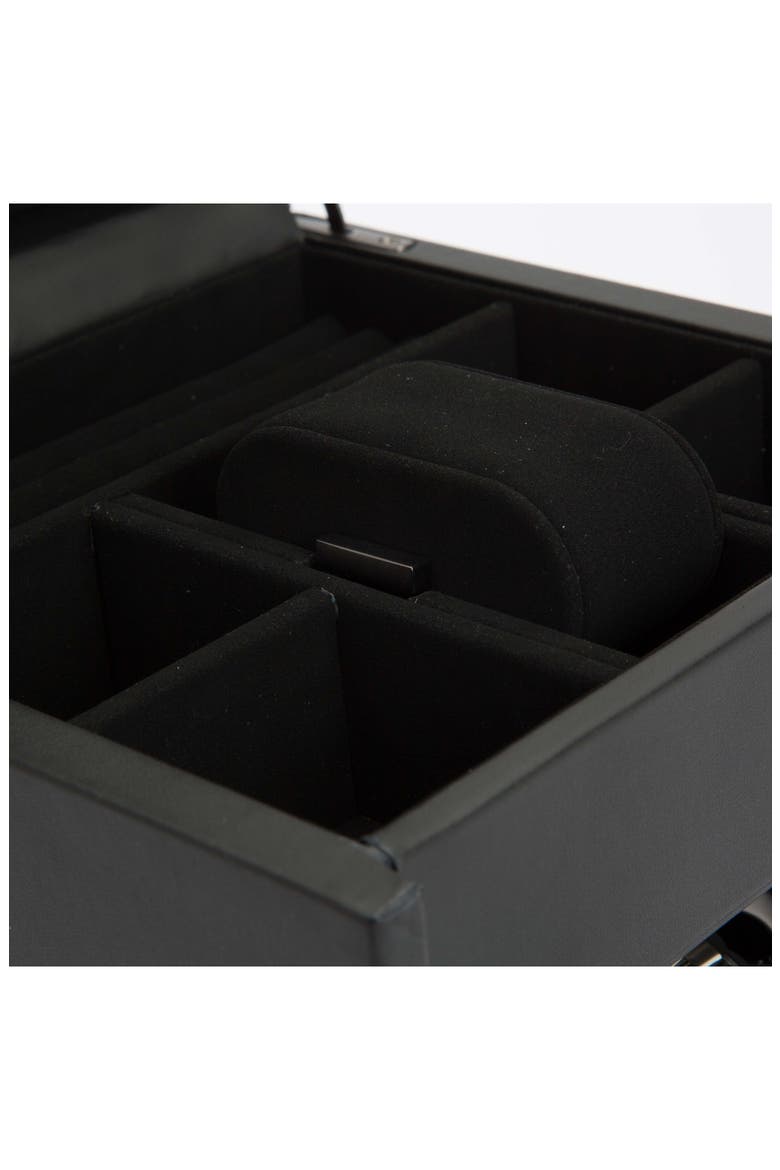 Axis Single Watch Winder with Storage, Alternate, color, POWDER COAT