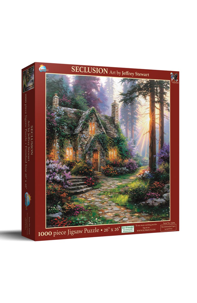 Sunsout Seclusion 1000 piece Jigsaw Puzzle for Adults, Main, color, Multicolor