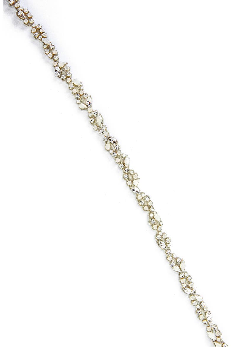 Helia Crystal Sash, Main, color, SILVER