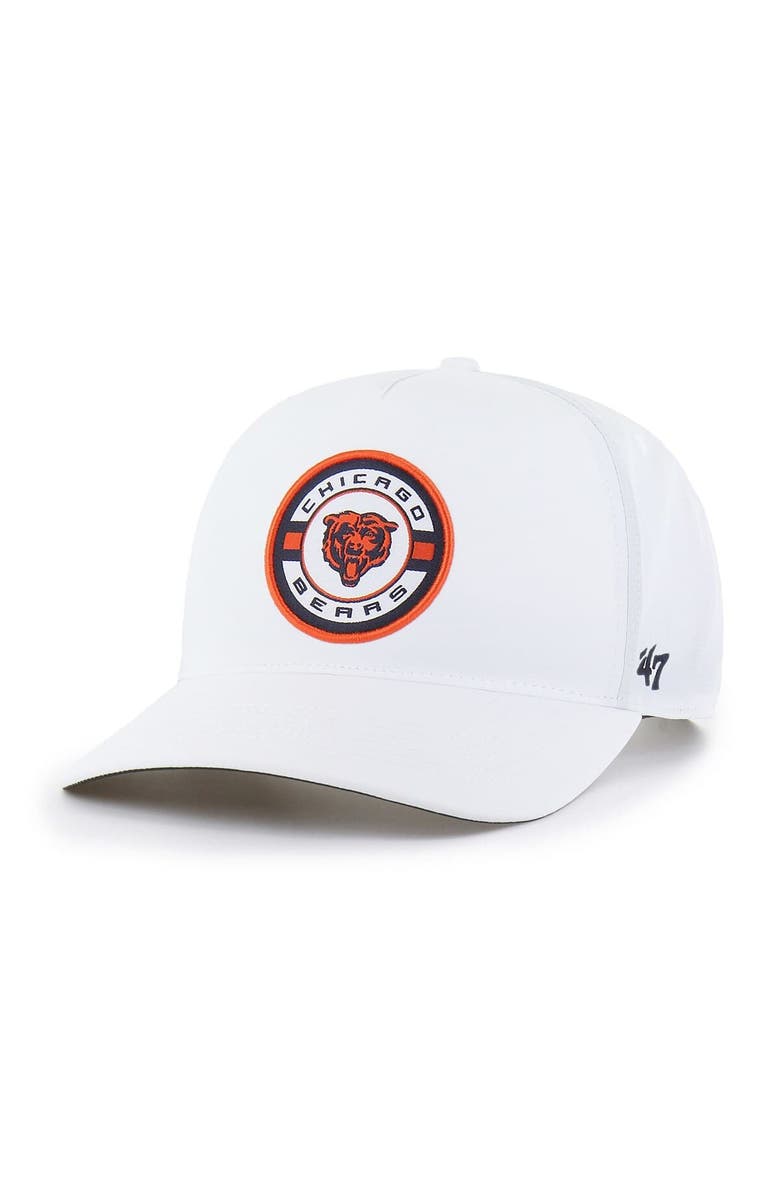 '47 Men's '47 White Chicago Bears Strand Adjustable Hitch Hat, Main, color, White