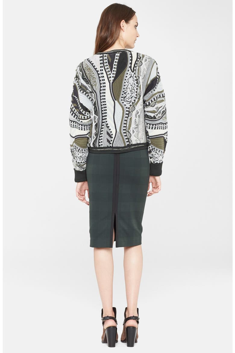 x Coogi Crop Sweater, Alternate, color, FLYNT GREEN