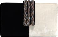 Simitri Braided Fringe Clutch