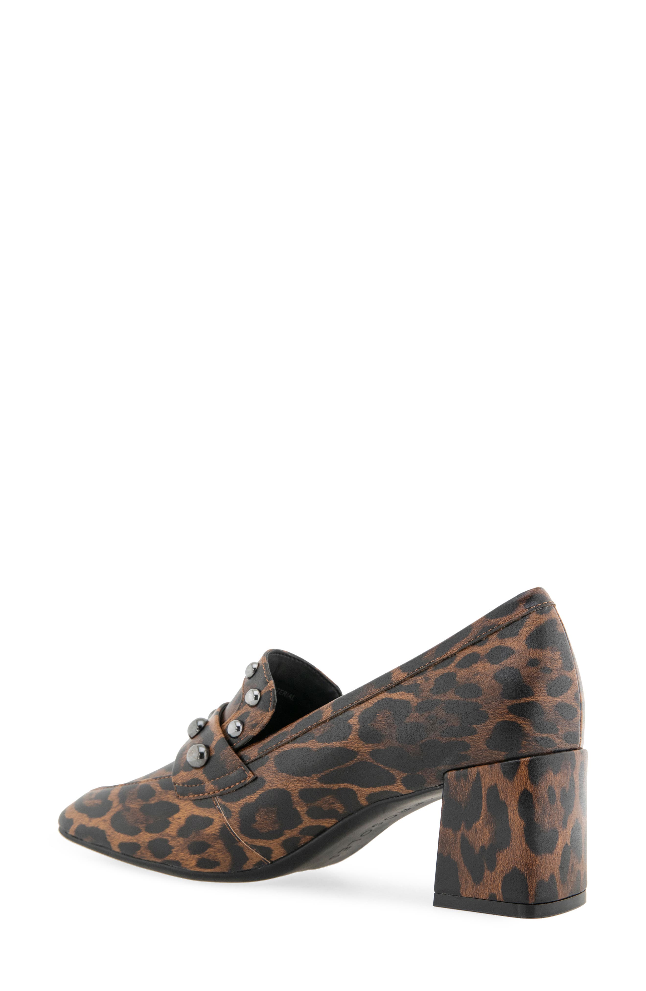 Aerosoles Izell Square Toe Pump, Alternate, color, Leopard Print Faux Leather