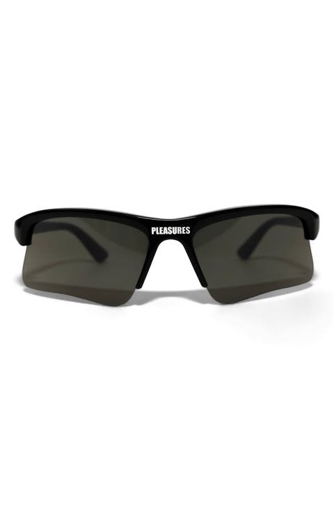 x Akila Active Semi Rimless Rectangular Sunglasses