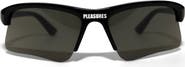 PLEASURES x Akila Active Semi Rimless Rectangular Sunglasses