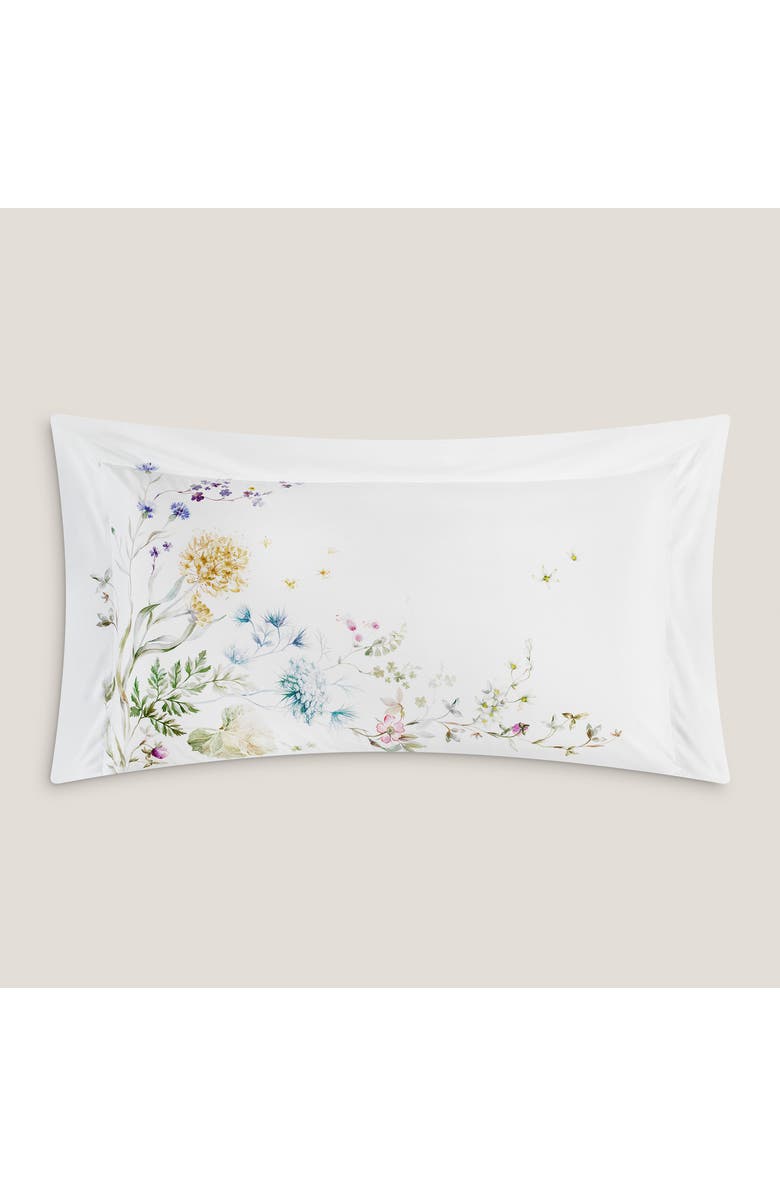 Togas Fleur pillowcase, Alternate, color, White