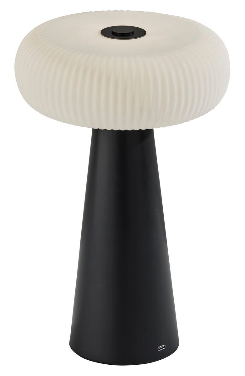 ADESSO LIGHTING Ozzie Cordless LED Lamp, Main, color, Black