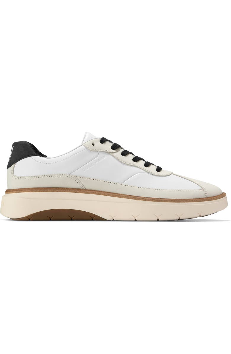 Cole Haan GrandPro FeatherArc Bike Toe Sneaker, Alternate, color, White/Blac