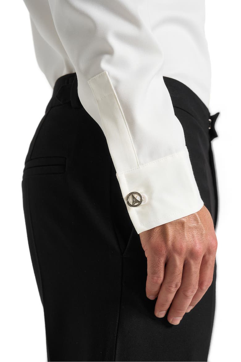 Eiffel Cufflinks, Main, color, SIlver