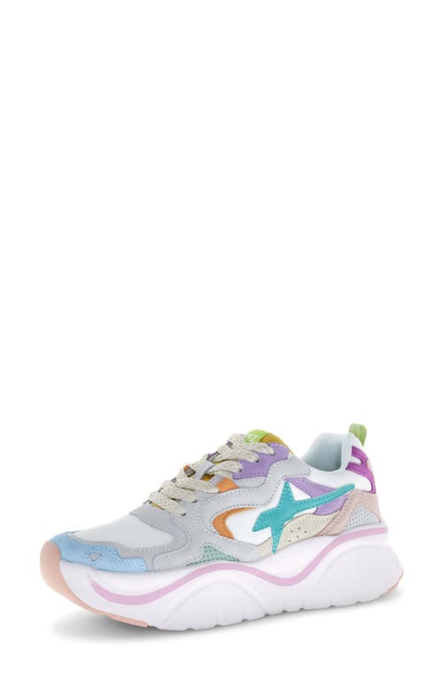 W6YZ Mia Sneaker in Celeste White at Nordstrom, Size 39