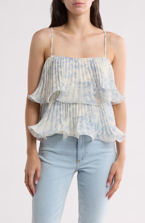 Tiered & Pleated Cami