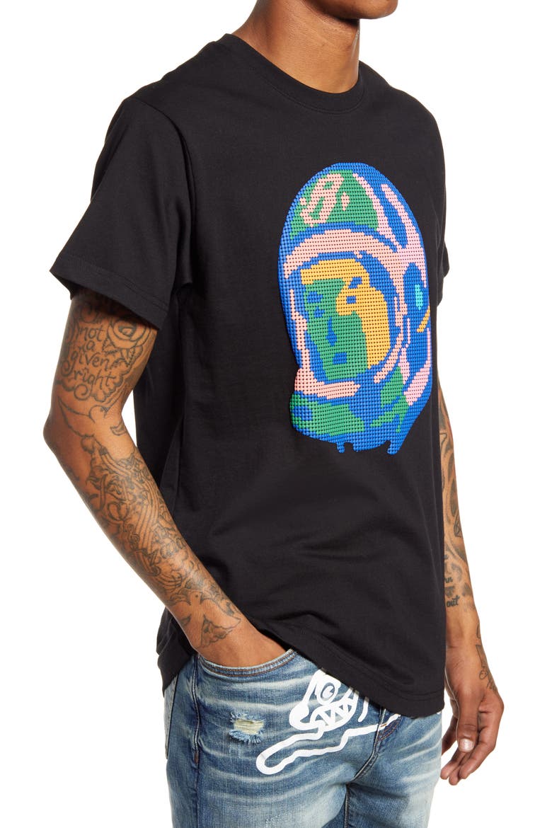 Men's BB Spectrum Graphic Tee, Alternate, color, BLACK