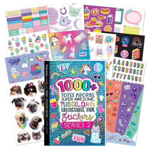 1,000+ Totes Adorbs Sticker Book
