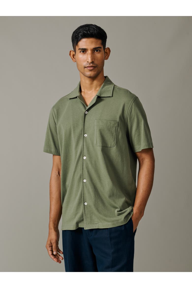 Aldwin Jersey Shirt, Main, color, Khaki