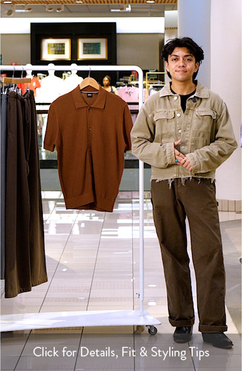 Iseppo Short Sleeve Cardigan, sales video thumbnail