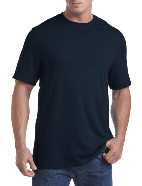 Big & Tall Moisture-Wicking Jersey T-Shirt