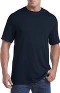 Harbor Bay by DXL Big & Tall Moisture-Wicking Jersey T-Shirt