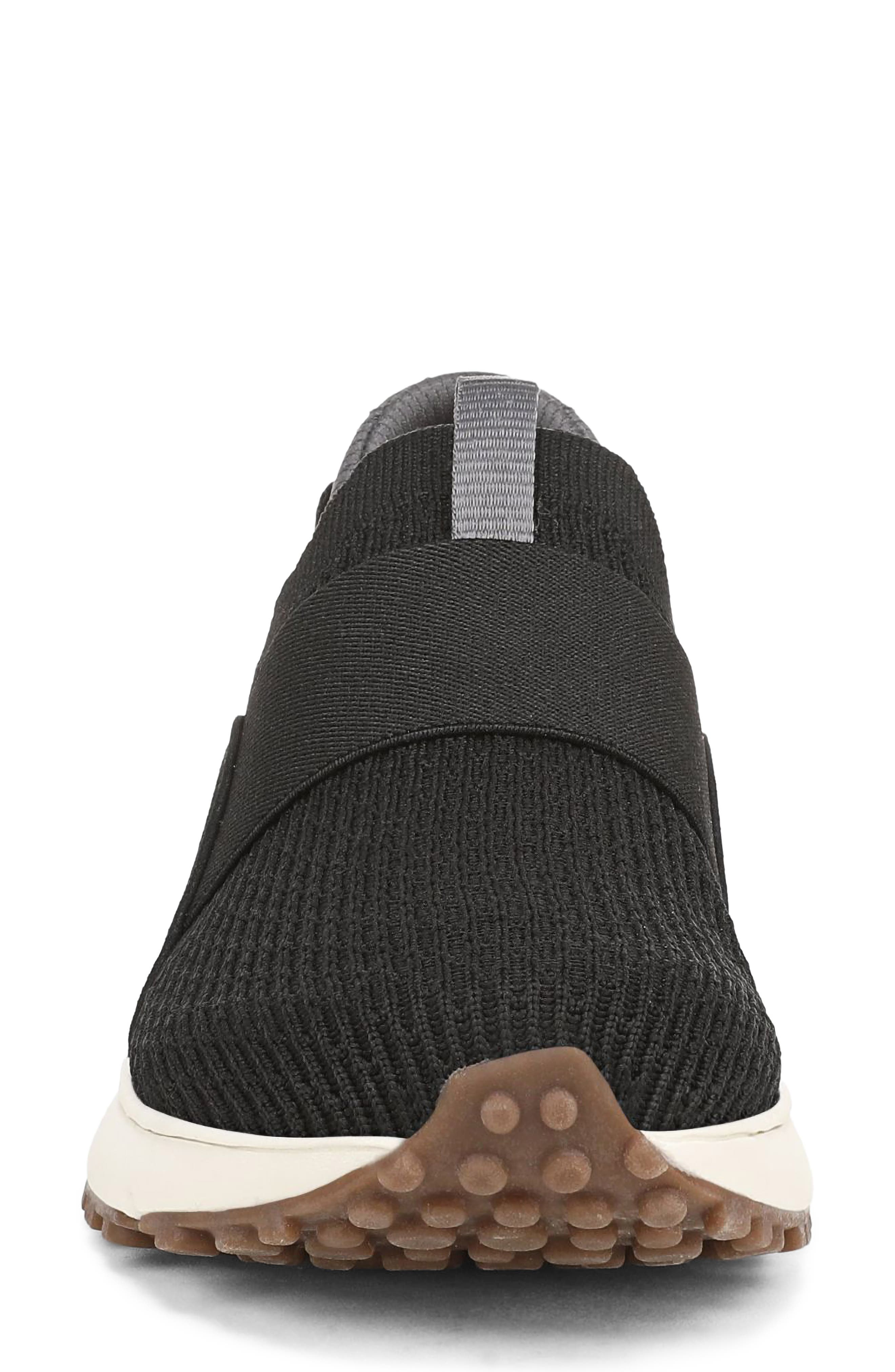 Jumpstart Knit Slip-On Sneaker, Alternate, color, BLACK