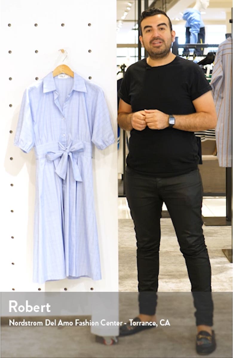 Short Sleeve Shirt Dress, sales video thumbnail