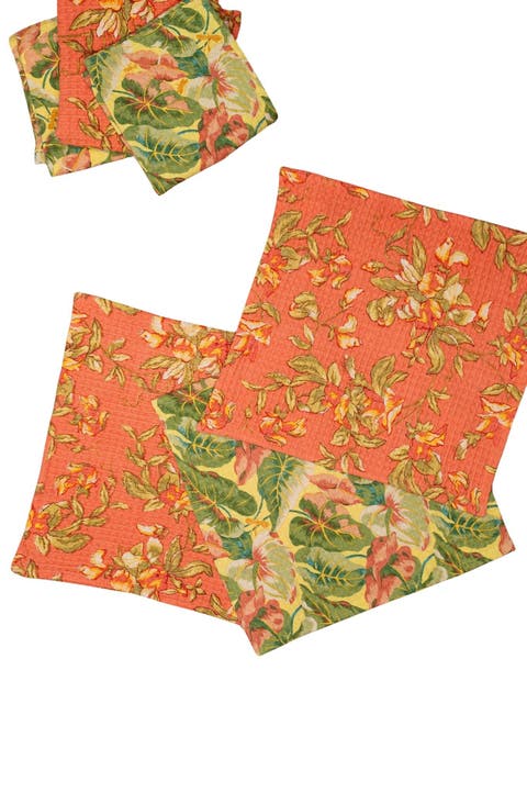 Greenhouse Patchwork Tiny Tea Towel Bundle, Set of 6