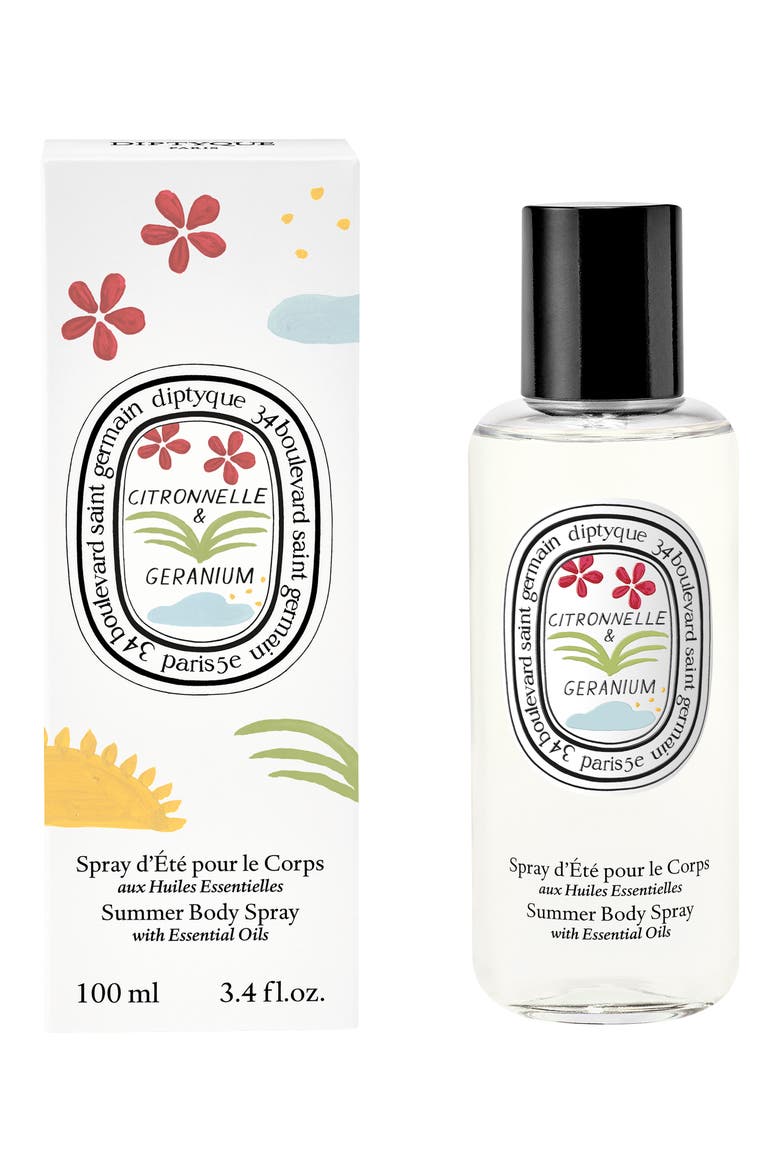 Citronelle & Geranium Insect Repellent Body Spray (Limited Edition), Alternate, color, NO COLOR